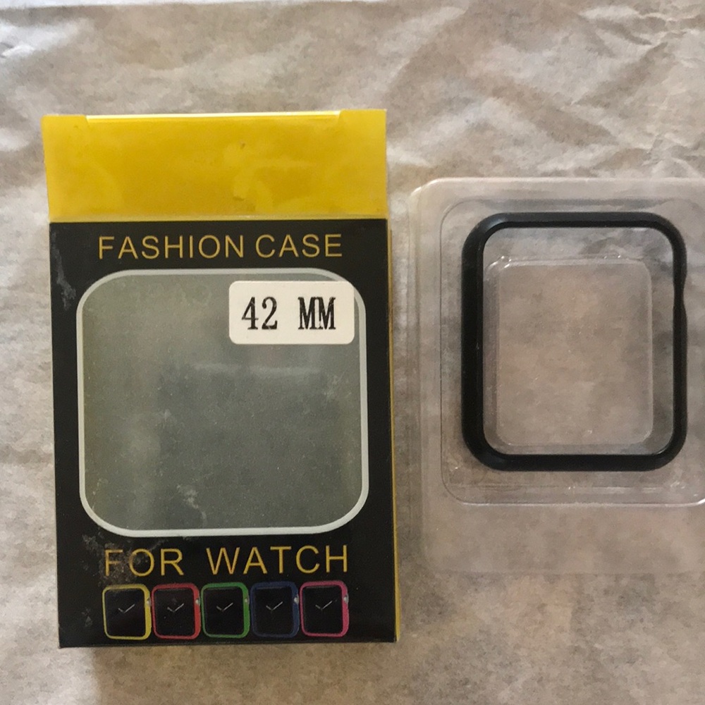 Black Apple Watch Case For 42mm New